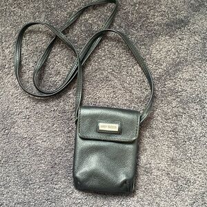Harley Davidson HD Leather Pouch Mini Shoulder Bag